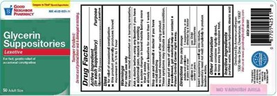 Gnp 50ct Glycerin Suppositories (Gnp 50ct)